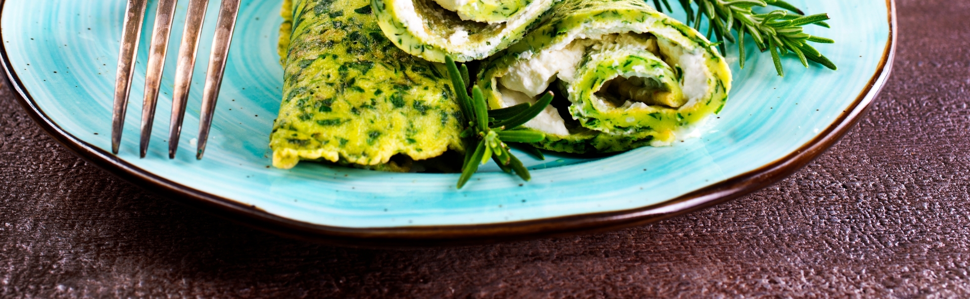 Špenátové palacinky s&nbsp;májovou bryndzou